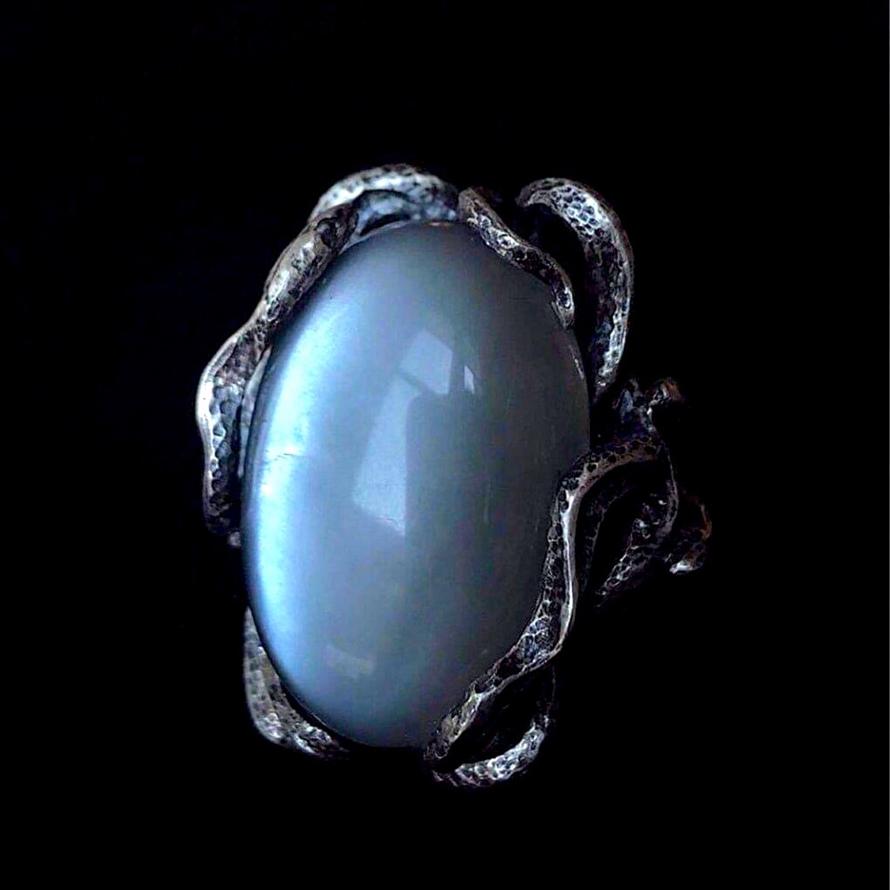 Bloodmilk Grey Moonstone OOAK for Trade